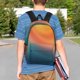 thumbnail image 4 of Easygdp yellow orange and teal Mochila Ligera de 15 Pulgadas para Estudiantes, Mochila Cómoda para la Escuela y Viajes, Correas Ajustables, 4 of 6