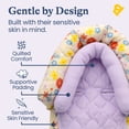 thumbnail image 6 of Goldbug Girl's Duo Head Support and Strap Cover Set Floral, 6 of 8