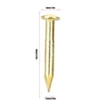 thumbnail image 1 of Brass Nails Strong Fastening Function,  Brass Material for Home Furniture Hinges, 100 Pieces Round Head, Easy Installation, Replacement for Old Ones, 1 of 7