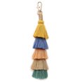 thumbnail image 1 of Porte-clés à Pampilles Mode Multi-Usage Pendentif Pompon Charme de Sac, 1 of 8