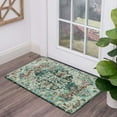 thumbnail image 6 of Wonnitar 2'X3' Small Boho Tribal Rugs for Entryway,Soft Kitchen Rugs Non Slip Washable Rugs,2X3ft Modern Foldable Door Mat Indoor Entrance Low-Pile Throw Rug for Bedroom Bathroom, 6 of 6