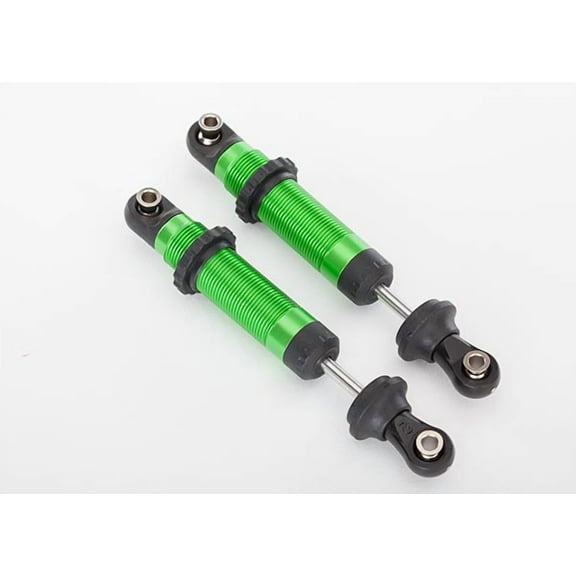 Traxxas 8260G Green-Anodized Aluminum GTS Shocks/2 Spring Retainer 1/10 TRX-4