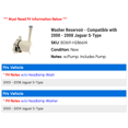thumbnail image 2 of Washer Reservoir - Compatible with 2000 - 2008 Jaguar S-Type 2001 2002 2003 2004 2005 2006 2007, 2 of 2