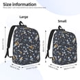 thumbnail image 4 of Rocae Space Cars for Durable Canvas Backpack Leisure Large Bag Travel Rucksack Multi-function Backpack Small, 4 of 8