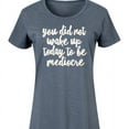 thumbnail image 3 of Instant Message - You Did Not Wake Up to be Mediocre - Women's Any Way Dress, 3 of 6