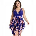 thumbnail image 1 of Maillot de Bain Tankini 2 Pcs à Fleurs pour Femmes Grande Taille 2X-6X, 1 of 6