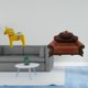 thumbnail image 2 of Escultura De Caballo Sueco Dalecarlian, Adorno Coleccionable Para Estantería, Entrada, Armario, Decoración Del Hogar Con Sofá Miniatura, Sillón Individual, Modelo DIY, Accesorio, Muebles,, 2 of 8