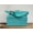 Latigo Bay (Teal), variant on Bedding Craft Hemstitched Cotton Dinner Napkins, Machine Washable - 18x18" - French Vanilla, Set of 12