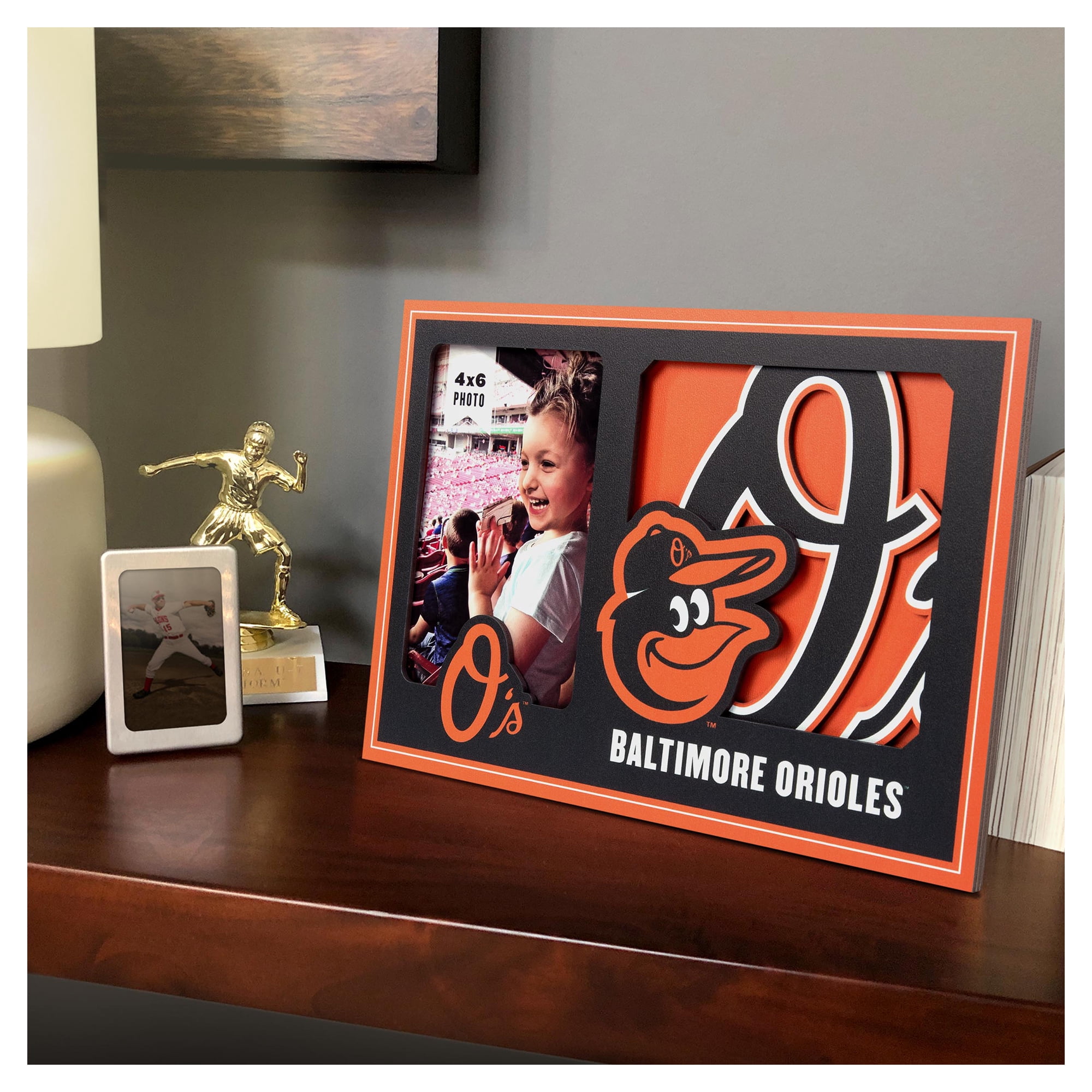 IDNA Baltimore Orioles 3D Logo Series Picture Frame