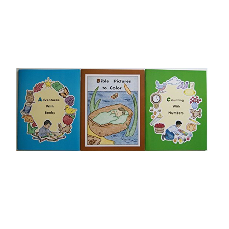 Homeschool Curriculum - Early Learning Homeschool Preschool Curriculum: ABC Series of 3 Workbooks