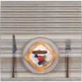 thumbnail image 1 of Juego de 6 tapetes para mesa de comedor fáciles de limpiar, resistentes al calor y lavables, tapete de mesa de vinilo tejido, color beige mezclado, 1 of 4