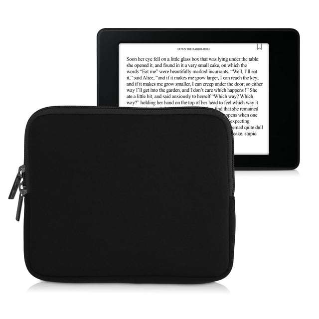 Funda para eReader kwmobile 17,5 x 14,7 cm de neopreno con cierre de cremallera