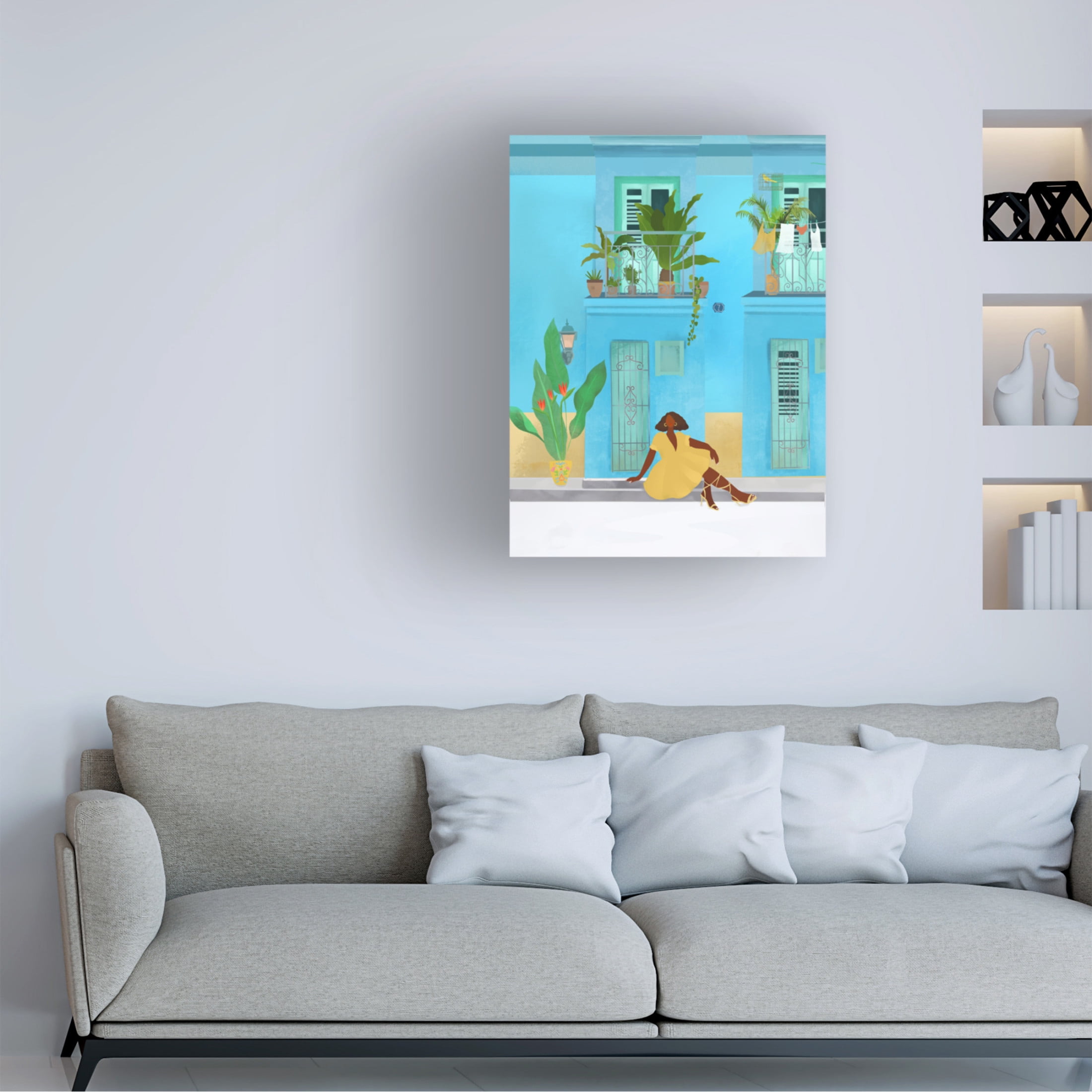 Trademark Fine Art Petra Lizde Cuba Canvas Wall Art