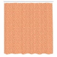 thumbnail image 2 of Ambesonne Fruit Shower Curtain, Juicy Circle Orange Slices, 69"Wx70"L, Seafoam Pale Vermilion, 2 of 4