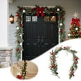 thumbnail image 2 of SIfdSeng Get it Fast Xmas Greenery 180Cm Decorate Stairs Doors & Mantels, 2 of 6
