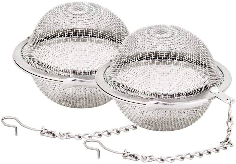 Strainer for Coffee & Tea for Mug Teapots #3 Stainless Metal Mesh Infuser 