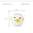 thumbnail image 2 of WHEANG Premium Ceramic Egg Separator Quite Cute Cup Egg Yolk Separator Kitchen Gadgets Convenient And Simple, 2 of 8