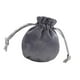 thumbnail image 3 of Bolsa con cordón para guardar joyas, organizador de regalos de fiesta, bolsa de terciopelo para relojes, collares, pulseras, dijes y aniversarios. Gris oscuro 65 x 85 cm, 3 of 8