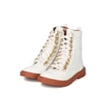 thumbnail image 5 of New Women Leatherette Chained Lace Up Combat Boot - 18027 By Cape Robbin Line, 5 of 6