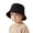 Black, variant on LRen Toddler Girl Tea Party Hats Kids Sun Hat with UPF 50 Wide Brim Design for Outdoor Summer Beach Activities and Play Purple