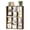 Brown, variant on Jpiziso 9 Cube Storage Organizer 36.9" x 9.4" x 36.9" Freestanding Open Book Shelves Natural-Oak for Home Office Bedroom Living Room