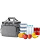 thumbnail image 4 of Bolsa de almuerzo aislada para hombres y mujeres, forro a prueba de fugas con aislamiento térmico, correa de hombro ajustable para facilitar su transporte, gran capacidad para el trabajo de oficina,, 4 of 7