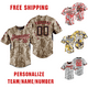 thumbnail image 2 of Camiseta de béisbol personalizada, camisetas de camuflaje, ropa deportiva transpirable, uniforme de entrenamiento para equipo, nombre del equipo personalizado, logotipo y número, 2 of 4