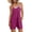 🔥 Hot Pink_New, variant on Dianli Jumpsuit Romper Womens Fashion Summer Solid Sleeveless Suspender Short Jumpsuit Adjustable Straps Pocketed Breathable One Piece Casual Beachwear Romper Outfit