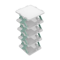 Yooshoverk 5 Tier DIY Storage Shelf Heavy Duty Metal Rack Garage Organizer Adjustable Shelves Easy Assembly Utility Shelving Unit