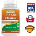 thumbnail image 7 of 2 Pack Best Naturals Uric Acid Cleanse Vitamins for Men and Women 90 Vegetarian Capsules, 7 of 7