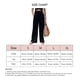 thumbnail image 4 of Women Trousers High Waist Wide Leg Long Pants Casual Loose Trousers for Work Vacation Black M, 4 of 4