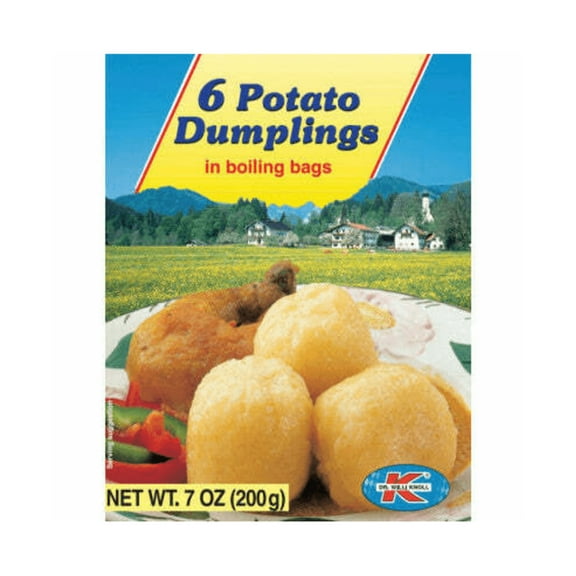 Dr. Willi Knoll 6 Potato Dumplings Halb Halb Boiling Bag