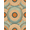 Orange Teal Cream, Pattern 3, variant on ODIKA 6'x9' Washable Area Rug Personalized Entertainment Media Showcasing Movie Theater Juice for Queen Size Bedroom, Under Bed, Master Suite, Easy Care, Non-Shedding