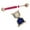 Bleu Foncé, variante sur HILABEE Jouets Sablier en Bois pour Enfants Tout-Petits, Éducation Précoce, Éveil Préscolaire Bébé et Accessoires Perles Abaques Vert