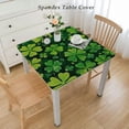 thumbnail image 2 of BANET Square Tablecloth, Water Resistant Polyester Table Cloth Decorative Table Cover for Kitchen, Dining Desk,Party,Holiday White, 2 of 7