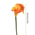 thumbnail image 5 of Riguas Artificial Common Calla Lily Realistic Fake Flower Stem Home Office Wedding Party Indoor Outdoor Faux Bloom Centerpiece Decoration, 5 of 7