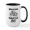 White/Black Inside, variant on CafePress - Throttle It Out Mugs - 15 oz Ceramic Large White Novelty Mug