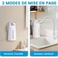 thumbnail image 4 of Electric soap dispenser with sensor, automatic wall-mounted foam soap dispenser, two dispensing levels, 4 of 5