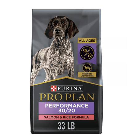 Pro Plan Sport All Life Stages 30/20 Performance Salmon and Rice Formula Dry Dog Food 33 lb