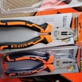thumbnail image 2 of 8-Inch Heavy-Duty Steel Wire Cutter with Flat Nose Design - Multi-Functional Hand Tool for Wire Cutting, Insulation Stripping, Electrical Work - Durable, Compact & Wholesale Available for, 2 of 4