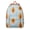 Papaya Print Sch, variant on Vintage Ethnic Mandala Art Backpack for Women, Traditional Tribal Pattern School Daypack with Mystic Sacred Boho Design