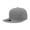 Heather Grey, variant on Decky 7010 Youth 5 Panel Mid Profile Structured Foam Trucker Hat-Grey/White/Grey
