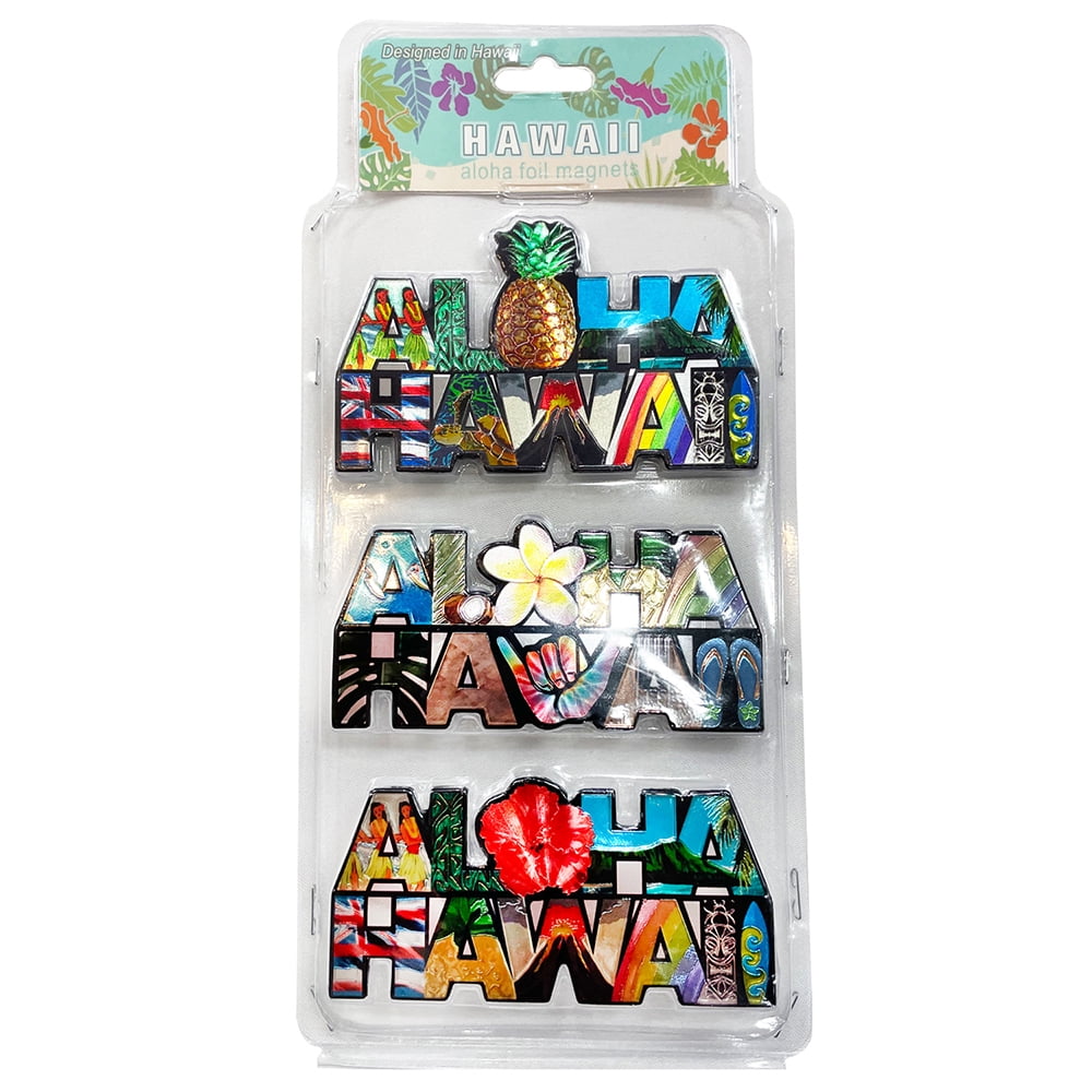 Island Reflections Magnet Aloha Hawaii 3ct