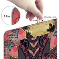 thumbnail image 4 of FMSHPON Elephants Peacock Clipboard Hardboard Wood Nursing Clip Board and Pull for Standard A4 Letter 13x9 inches, 4 of 6