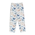 thumbnail image 4 of Xecao Butterfly Women's Straight Lounge Pajama Pants: The Epitome of Relaxed Sleepwear, 4 of 9