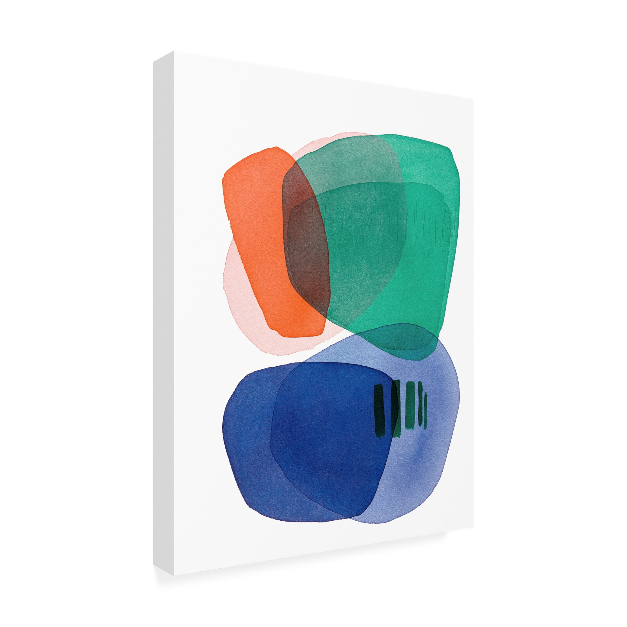 Canvas Wall Art - Simone Christen 'Helen At The Lido V' Wall Art for Living Room, Bedroom, or Office Décor by Trademark Fine Art - 35 x 47 Inches