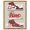 Gold Frame, variant on Hustle Grind Success Sneakers Canvas Trendy Sneaker Art by Art Remedy, Gold Frame, 36" x 45"