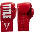 thumbnail image 2 of TITLE Boxing Inferno Intensity Lace Training Gloves - MMA, Kickboxing, Punching Bag, Sparring - 14, 16, 18oz, 2 of 10