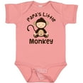 thumbnail image 3 of Inktastic Papas Little Monkey Boys Funny Boys or Girls Baby Bodysuit, 3 of 5