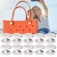 thumbnail image 4 of 10Pcs Beach Bag Rivets Simple Installation Stable Fixing Replacement Plastic Bag Rivet Replacements Rivets Home Supplies 10 pcs, 4 of 13